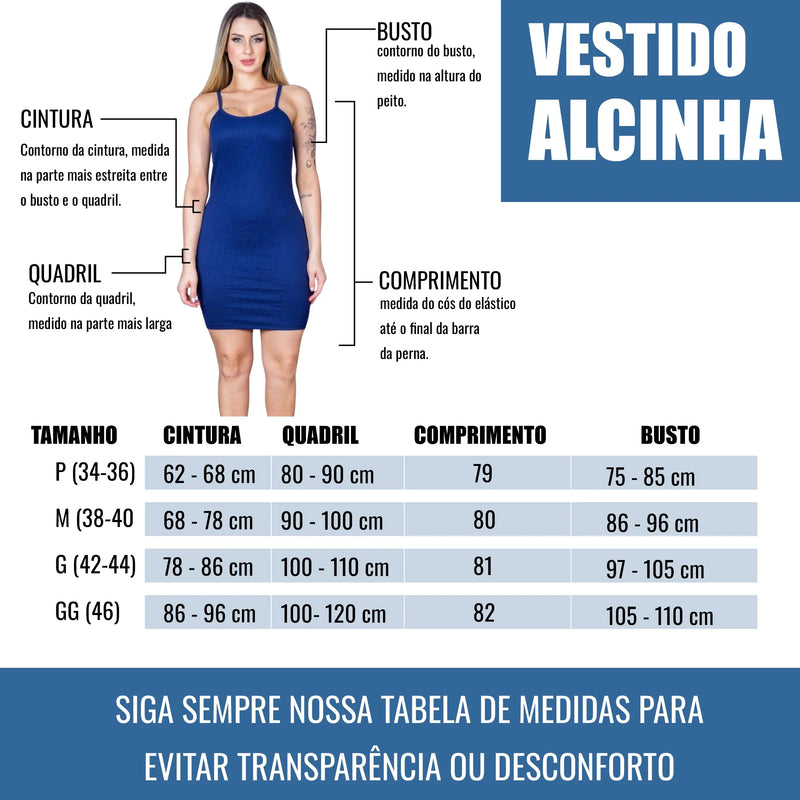 Vestido Curto de Alçinha