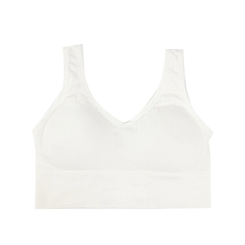 Top Hanes Feminino Sem Bojo Basico Liso Sem Costura Nas Laterais